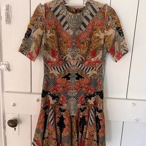 aAlexander McQueen mini dress